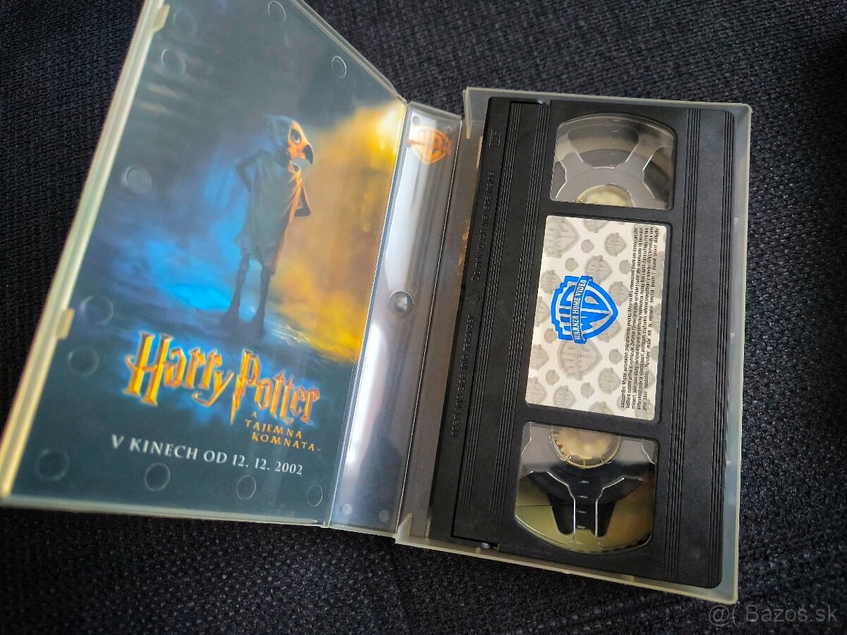 VHS kazety Harry Potter - 6
