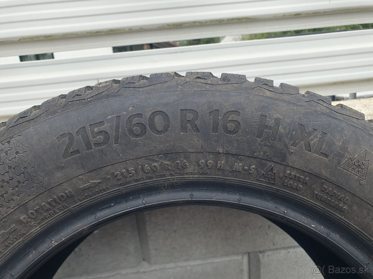 Zimná pneu Continental WinterContact TS 870 215/60 R16 99H - 6