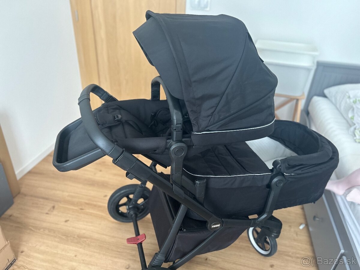 Thule sleek Bassinet-Midnight Black - 6