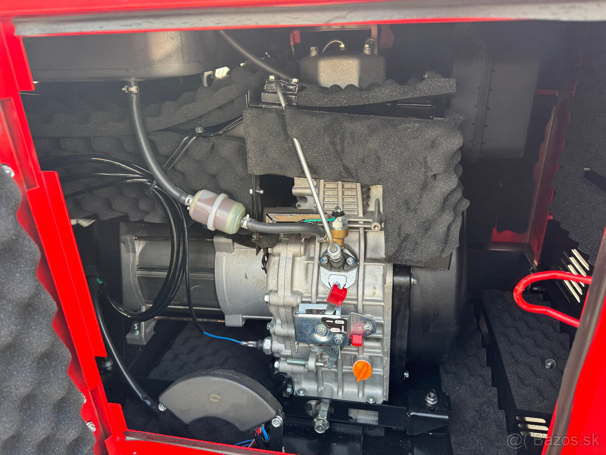 Predám generátor 13 KW, 16KVA - 6