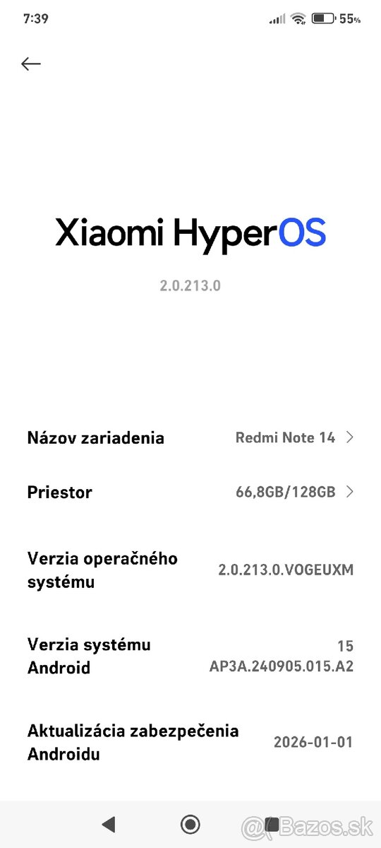 Redmi Note 14 6/128GB - 6