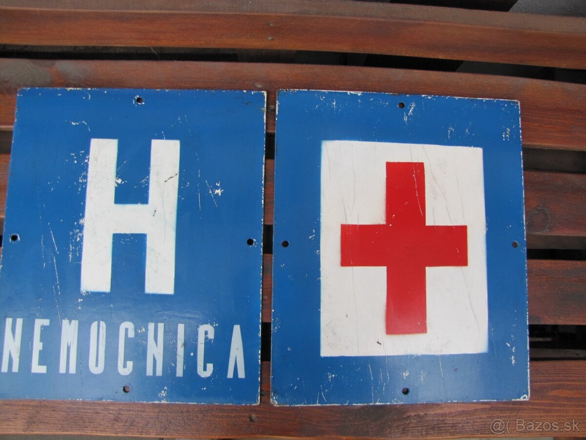 Staré smaltované tabule - 6