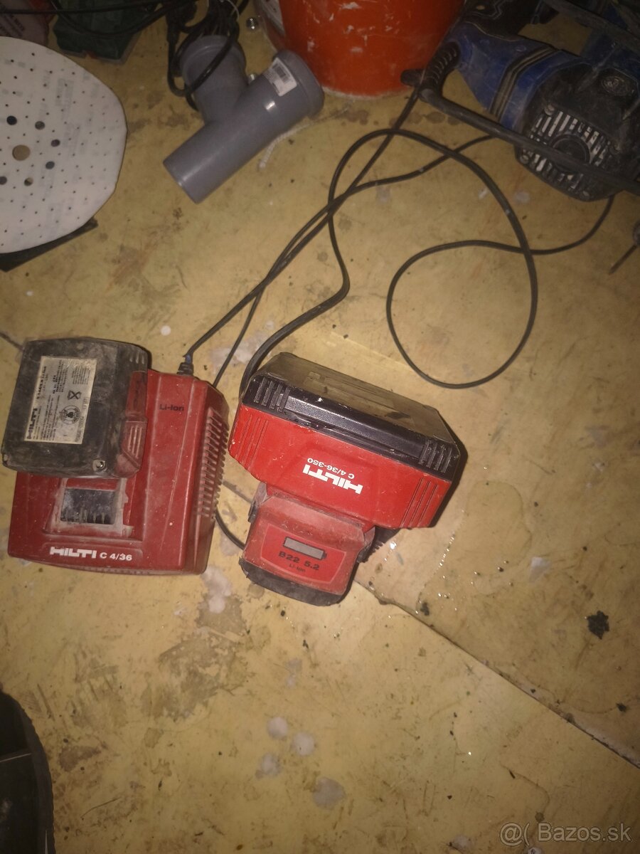 Nabíjačky a batérie hilti - 6