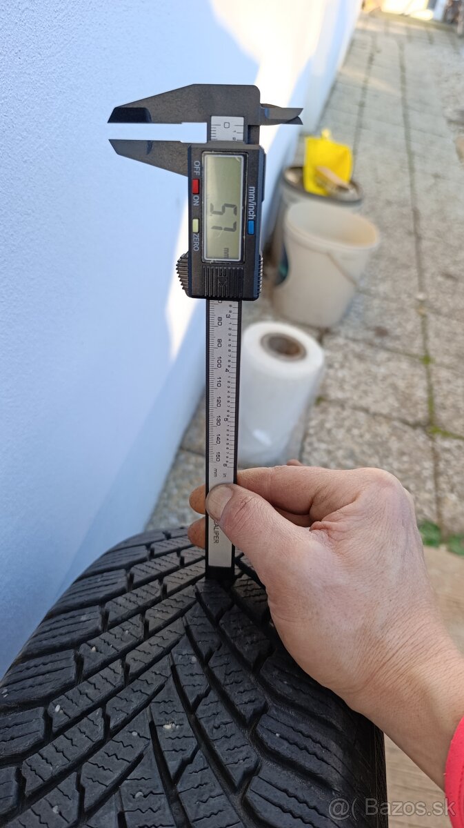 Zimné pneumatiky na plechových diskoch 195/65 R15 - 6