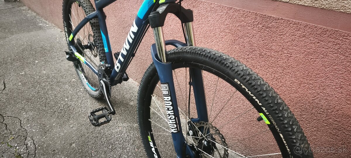 Predám horský bicykel Btwin Rockrider 520,kolesá:26" - 6