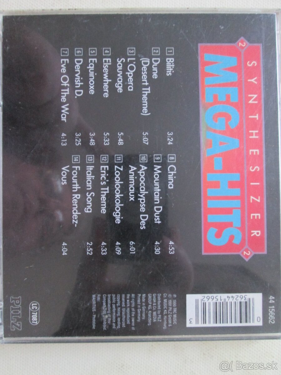 SYNTHESIZER INSTRUMENTAL MUSIC na CD - 6