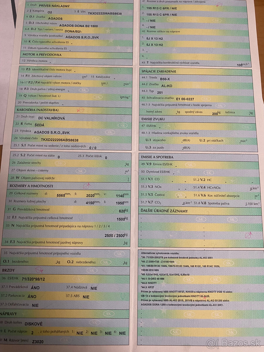 Predam nakladny vozik Agados - 6