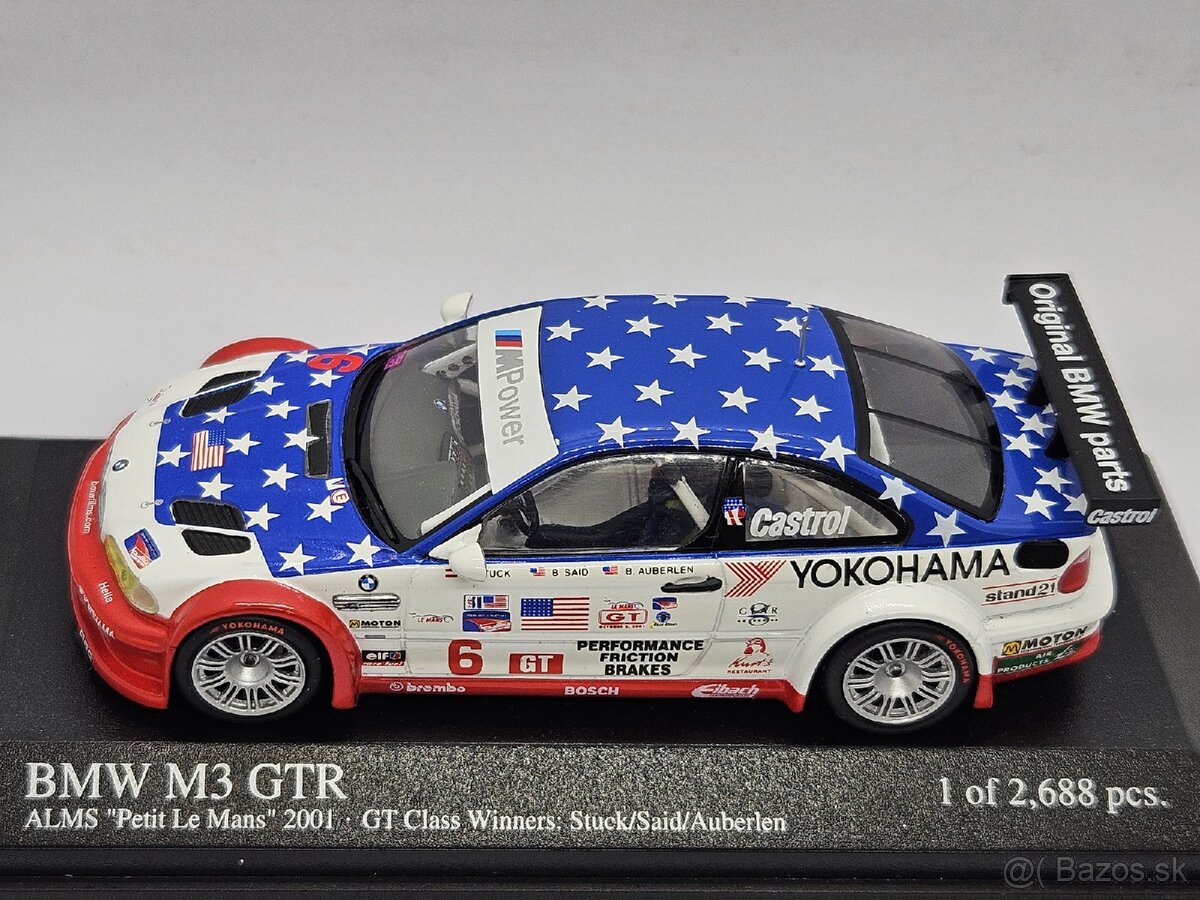 Minichamps 1:43 BMW M3 GTR 2001 ALMS - 6