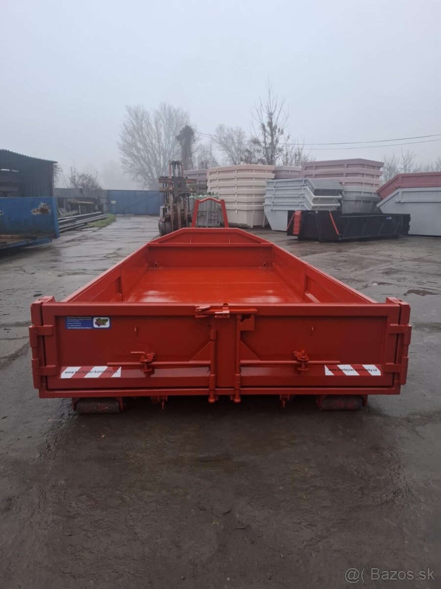 Prodám kontejner abroll,valník6,4m3 otvírací bočnice SKLADEM - 6