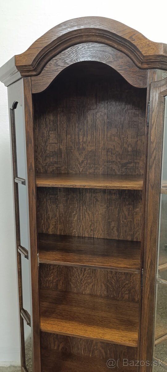 Rustikální vitrína, nábytek z masívu, Nábytek s příběhem - 6
