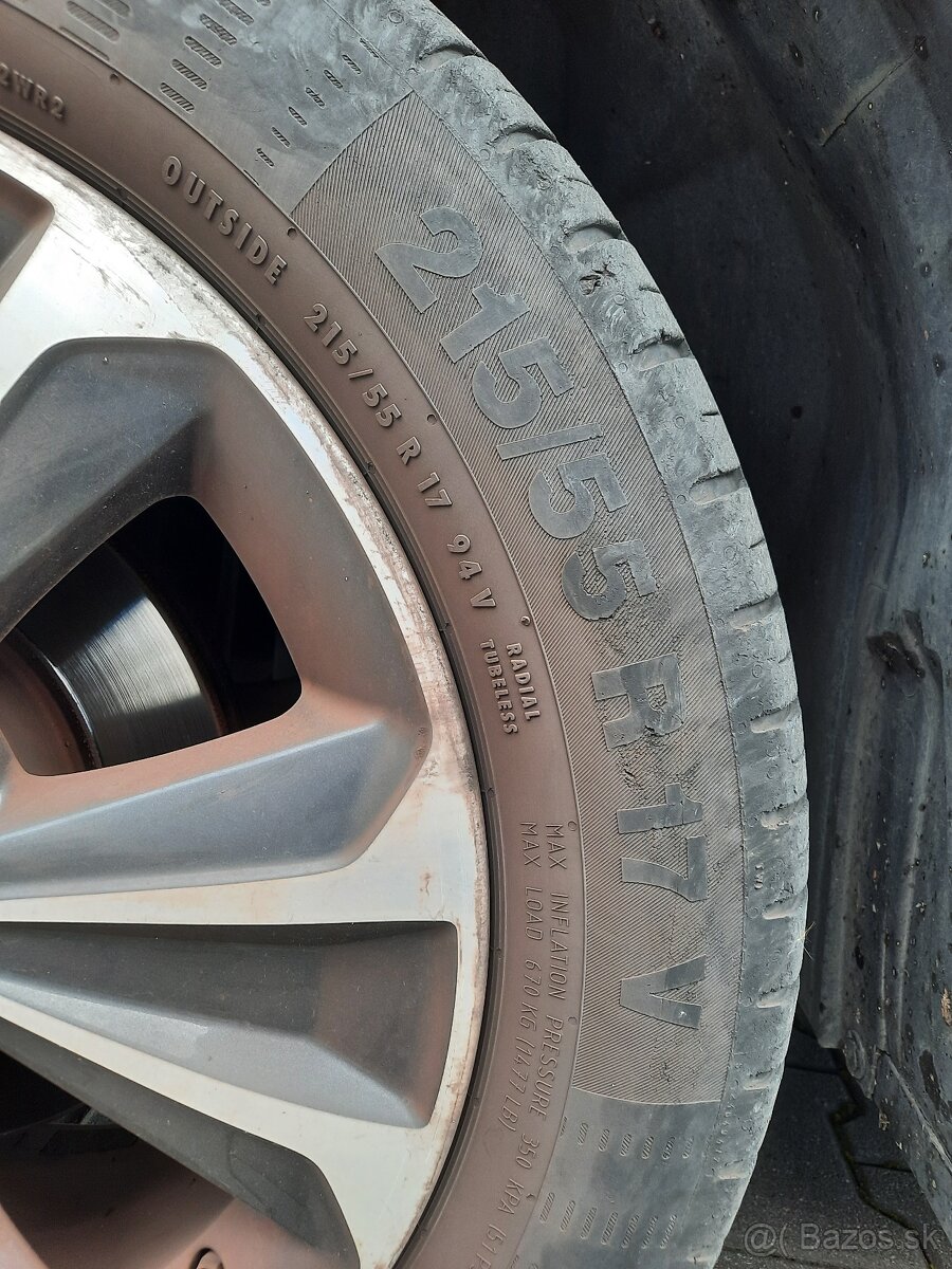 Predám 4x ANZIO alu disky 6Jx15, rozteč 4x100 ET35 - 6