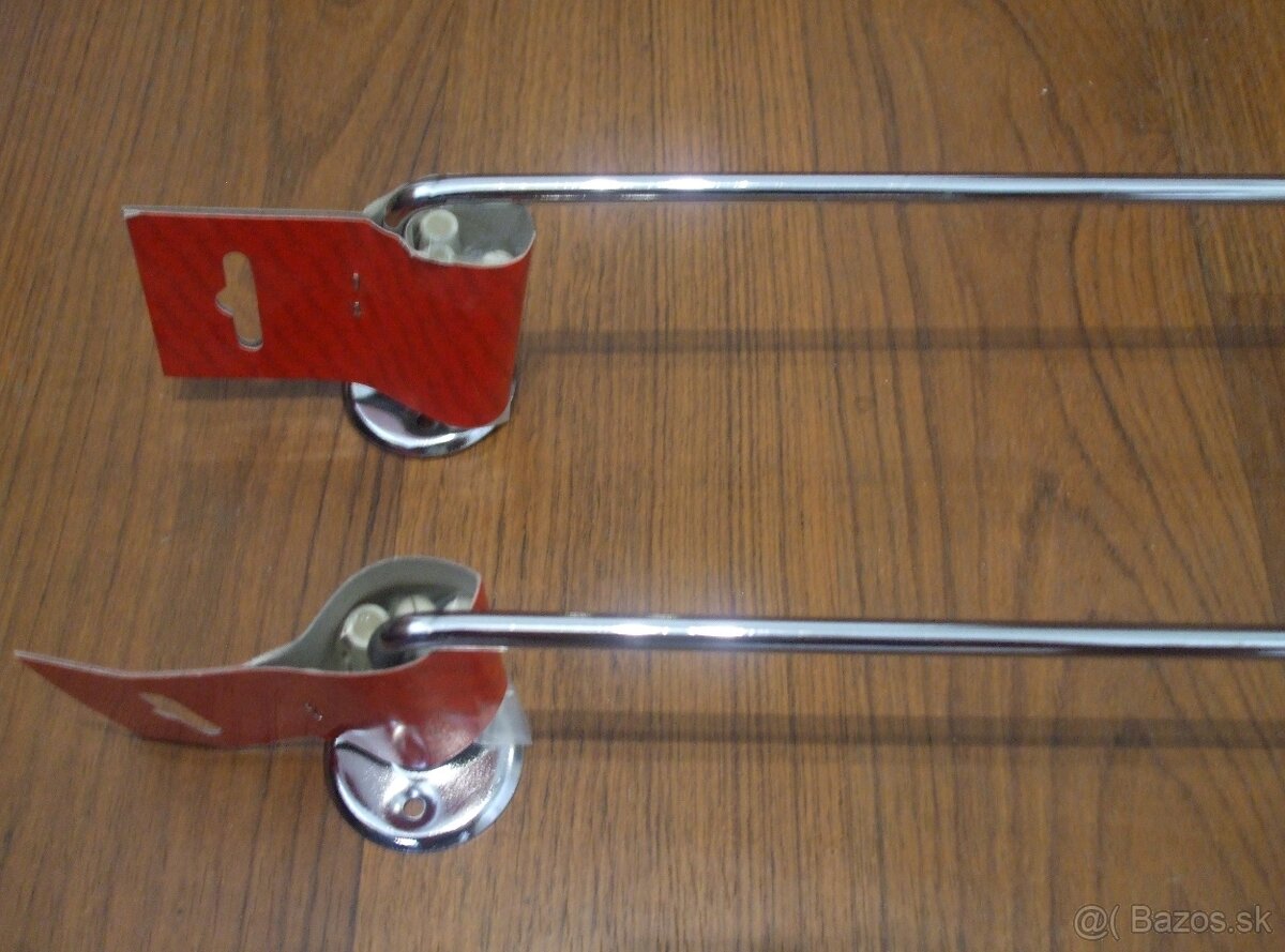 Madlo chromovane. Drzadlo kovove strieborne. VYSOKY lesk - 6