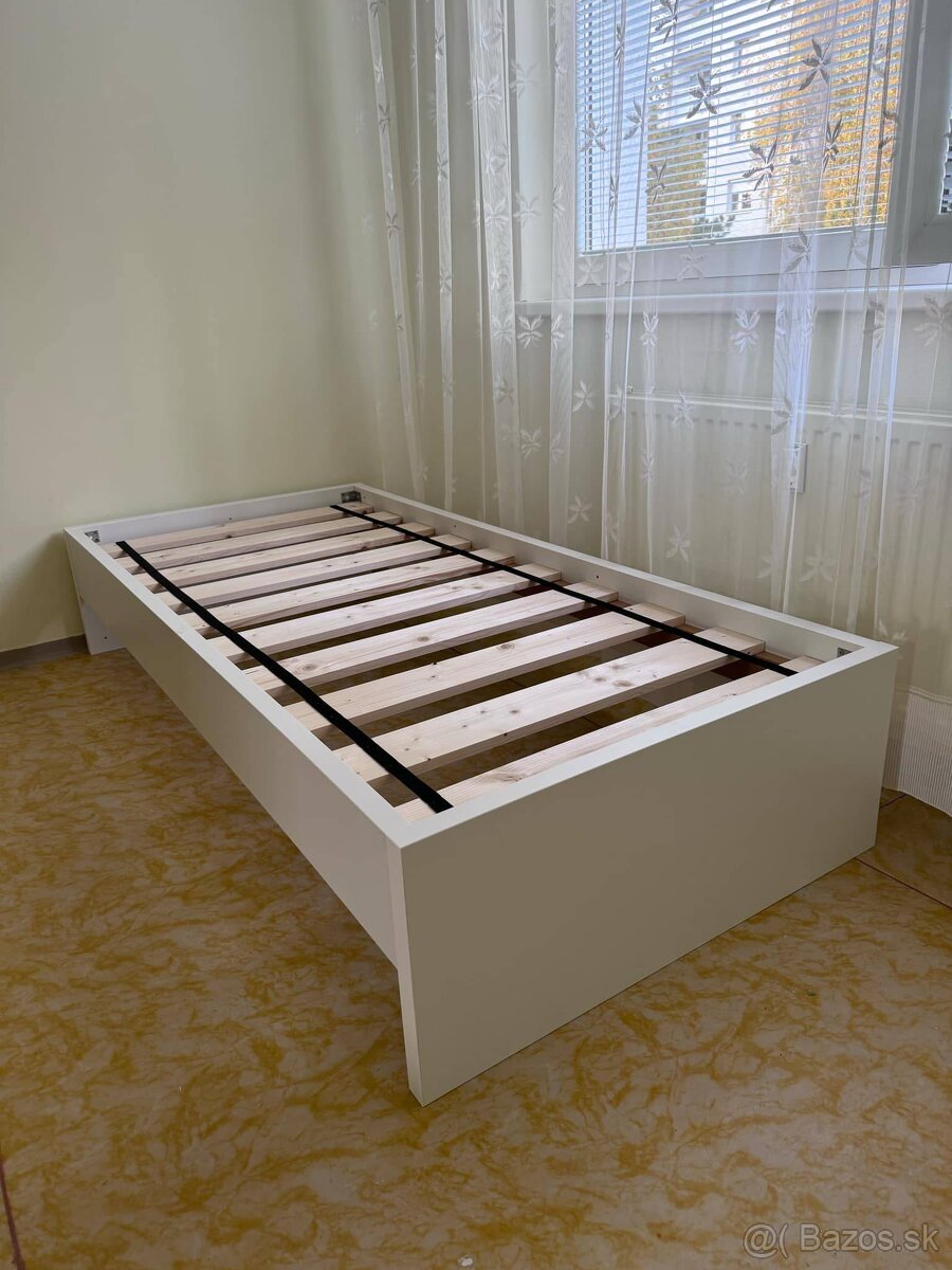Predám kvalitné pevné jednolôžkové postele- NOVE - 6