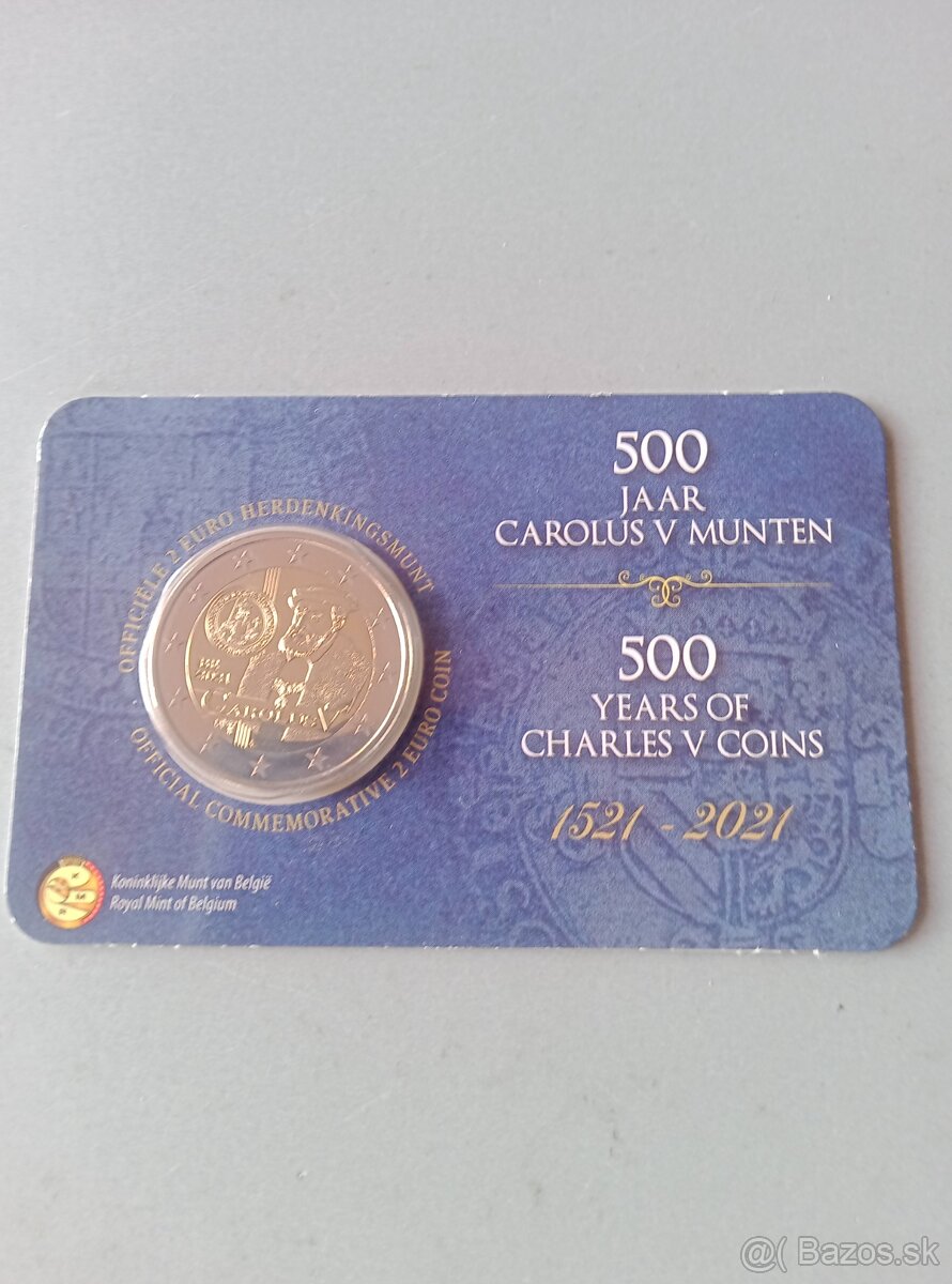 Euromince Belgicko karty - 6