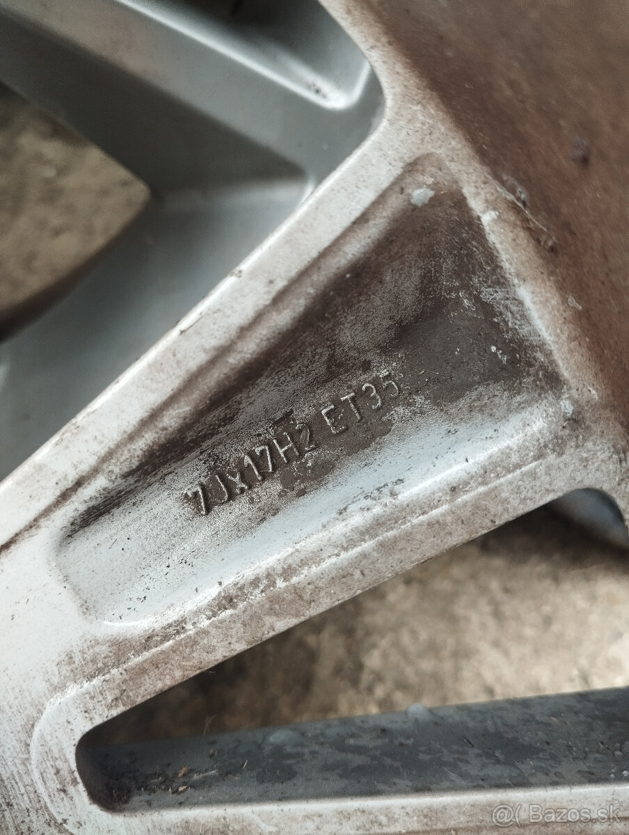 Predám hliníkové disky Opel Astra - 6