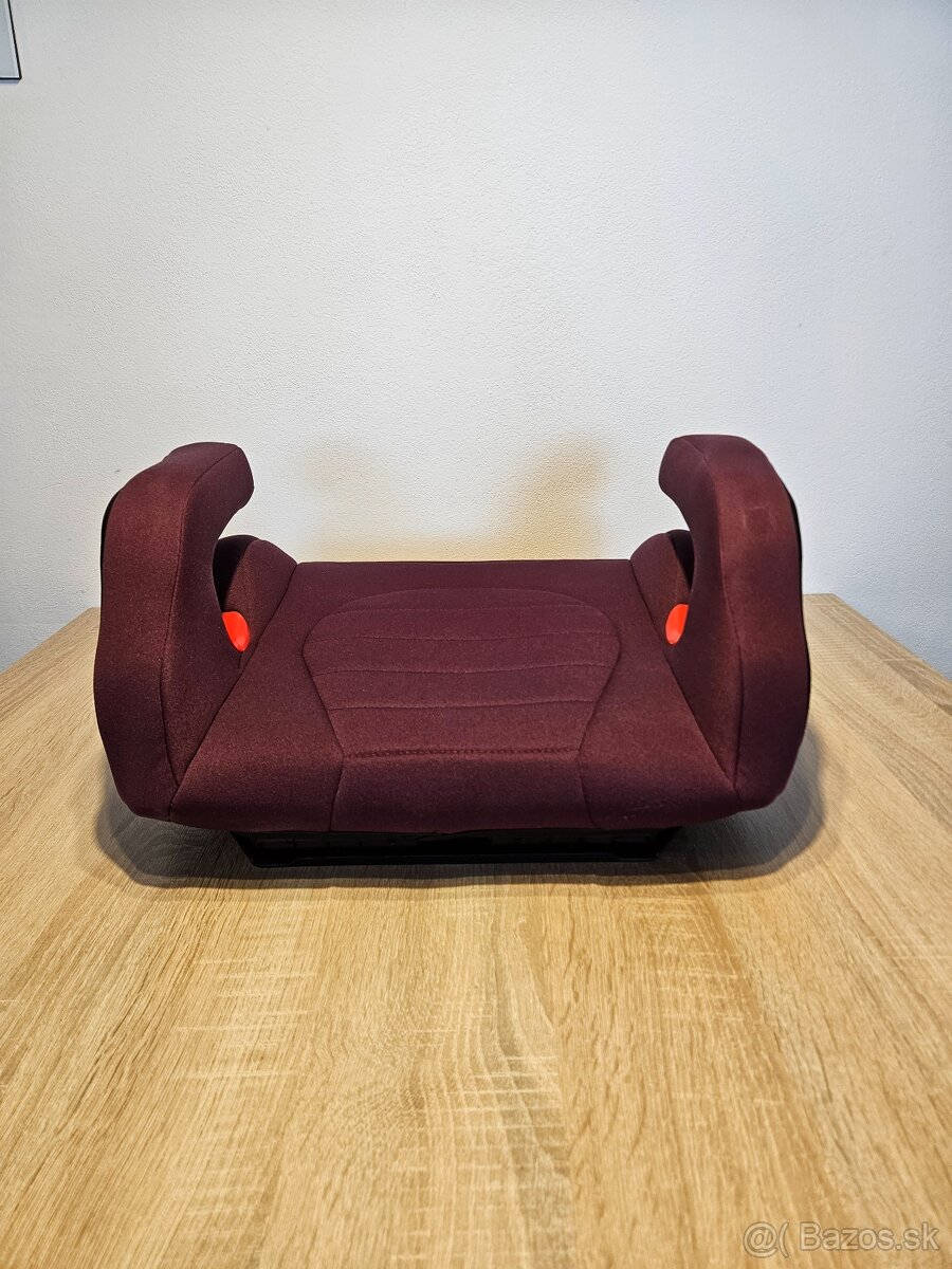 Autosedačka - podsedák CARETERO Isofix navy modrá + bordová - 6