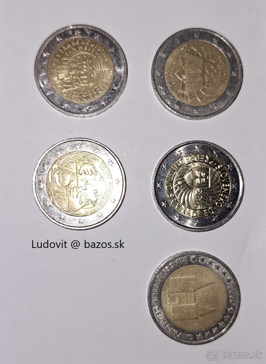 2 eurové mince - 6