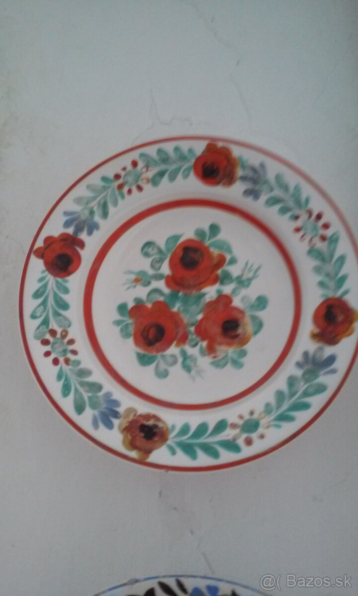 Malované taniere na stenu - 6