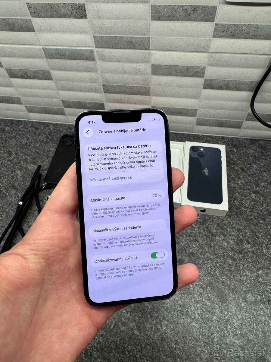 iPhone 13 mini 128 gb s krabicou - 6