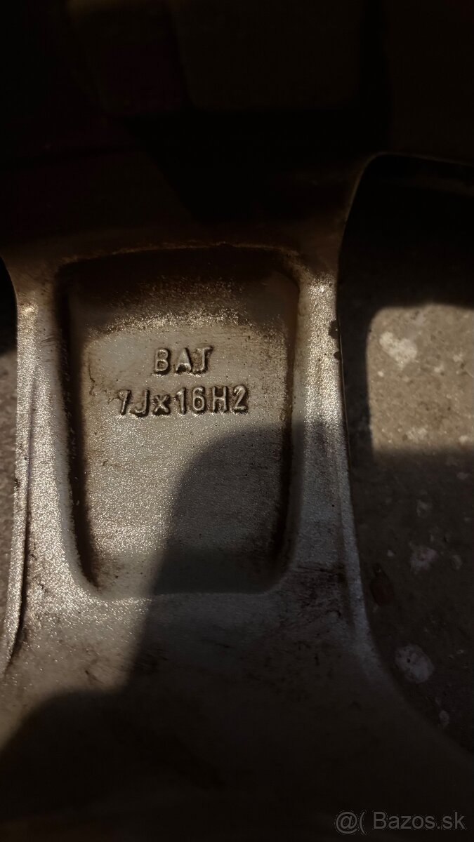 Predám alu kolesá 205/55 R16 - 6