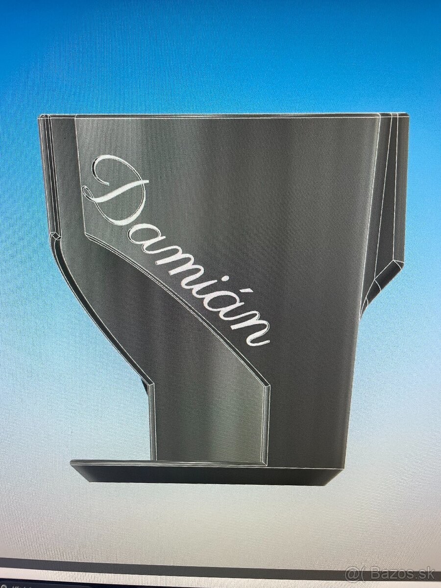 Držiak na nápoje s menom - 6