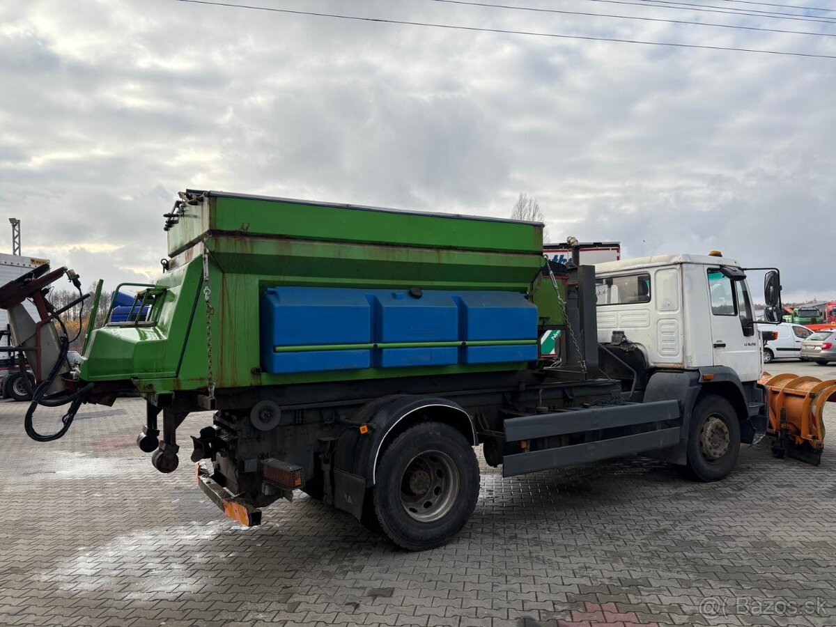 MAN LE 18.250 / TGM / HAKOVY / SOLARKA SCHMIDT / PŁUG - 6