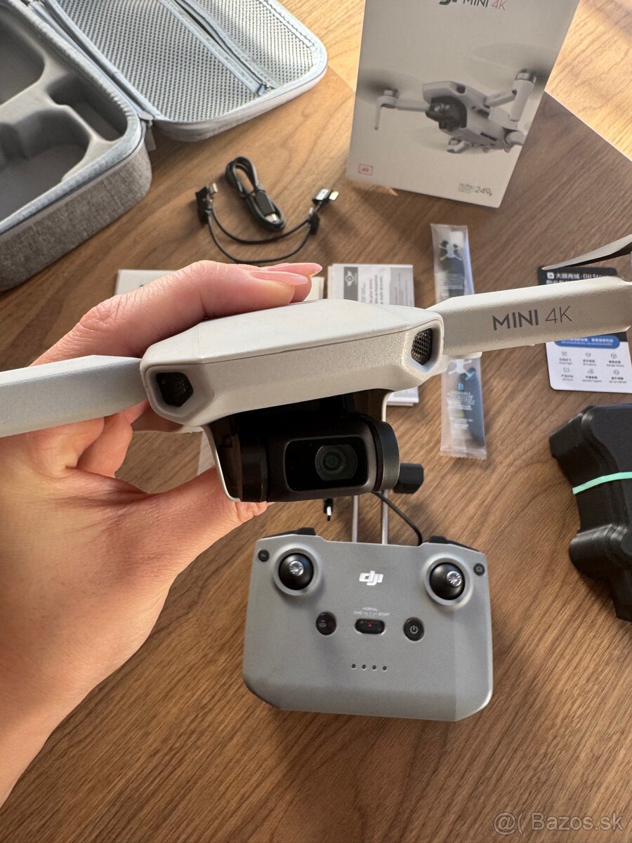 DJI mini 4K dron + ovládač TOP STAV - 6