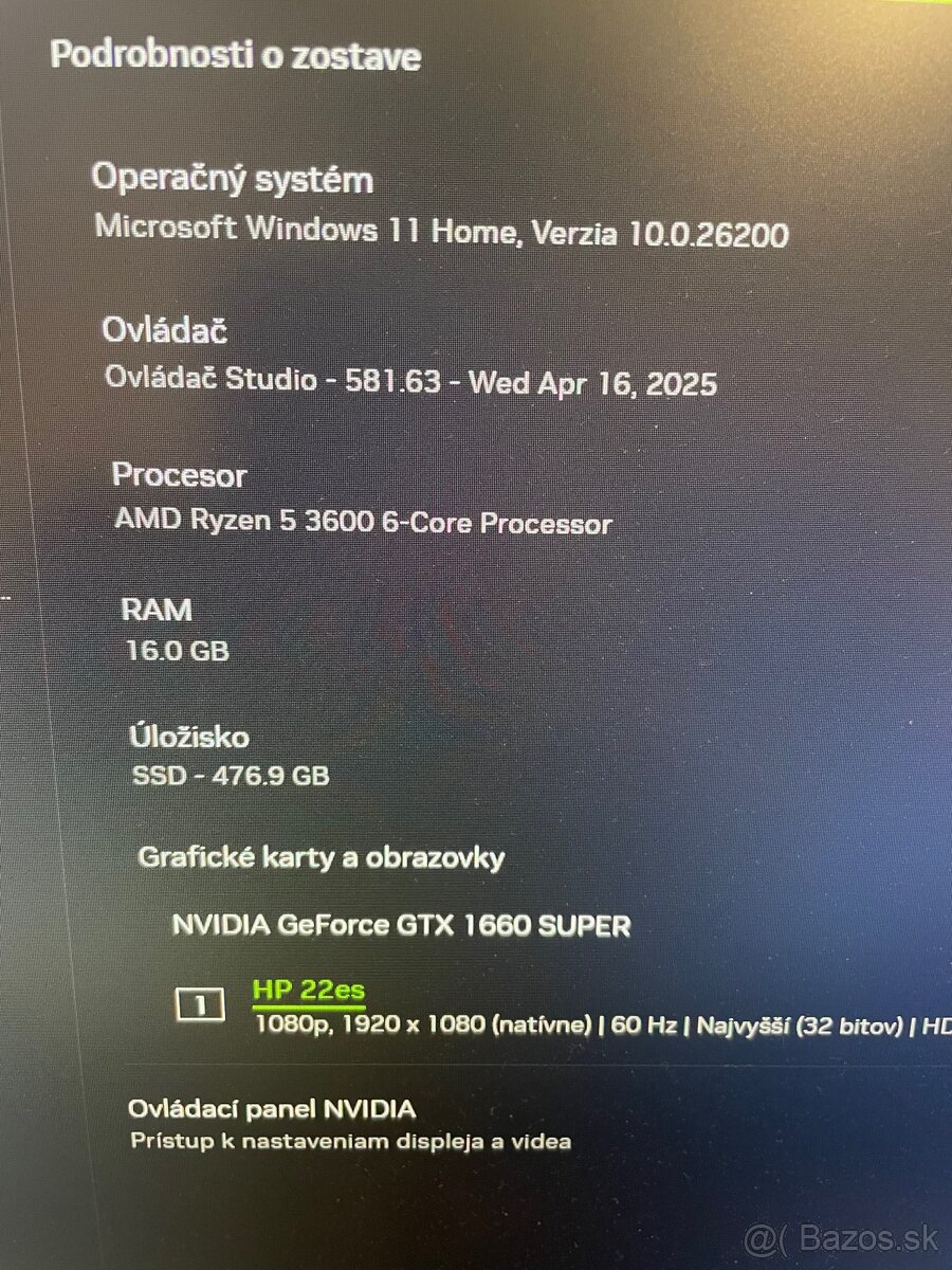 Predám herný PC HP Pavilion + príslušenstvo - 6