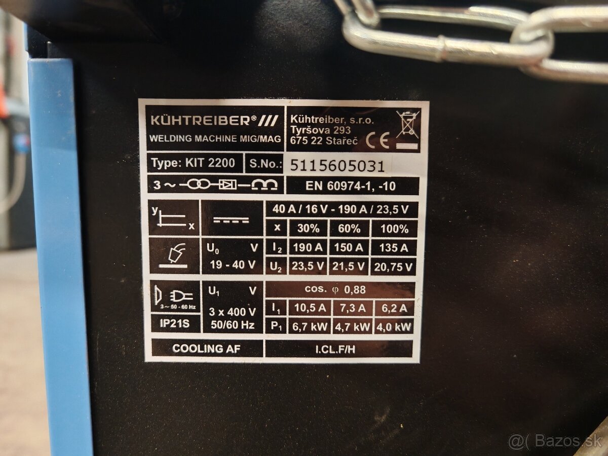 Zváračka CO2 Kuhtreiber KIT 2200 - 6