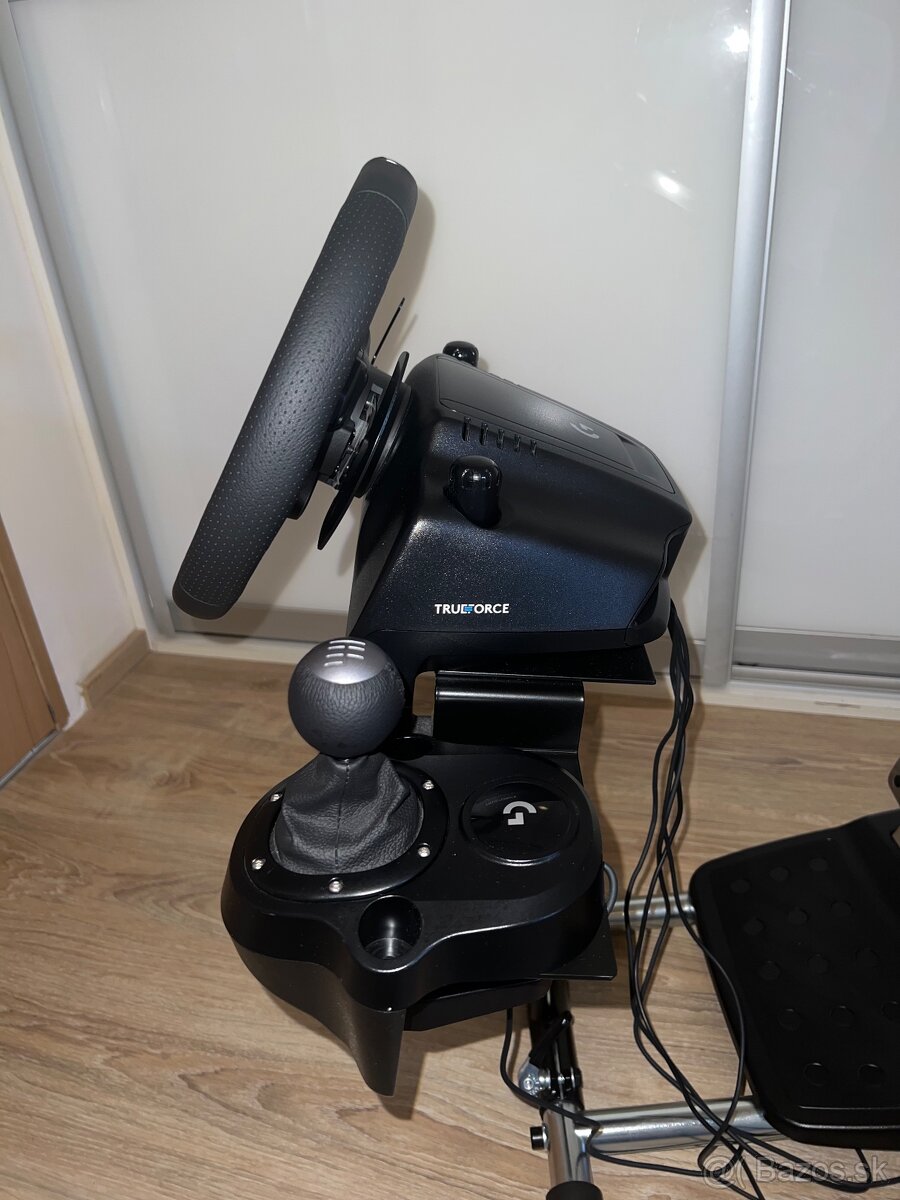 Komplet Racing Set: Logitech G923 (PS5/PC) + Radiaca páka + - 6