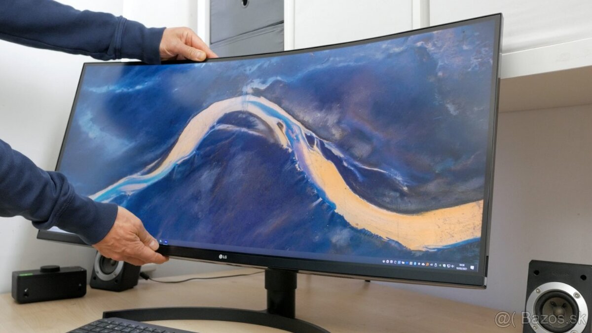 LG 35wn73a 35" QHD LCD monitor na diely - 6