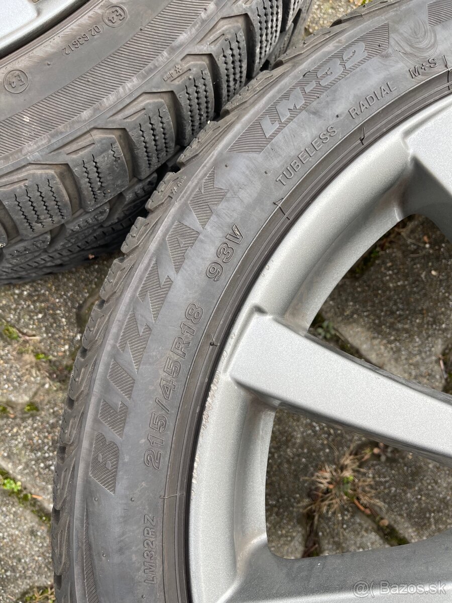 Predám disky 18" originál Mazda - 6