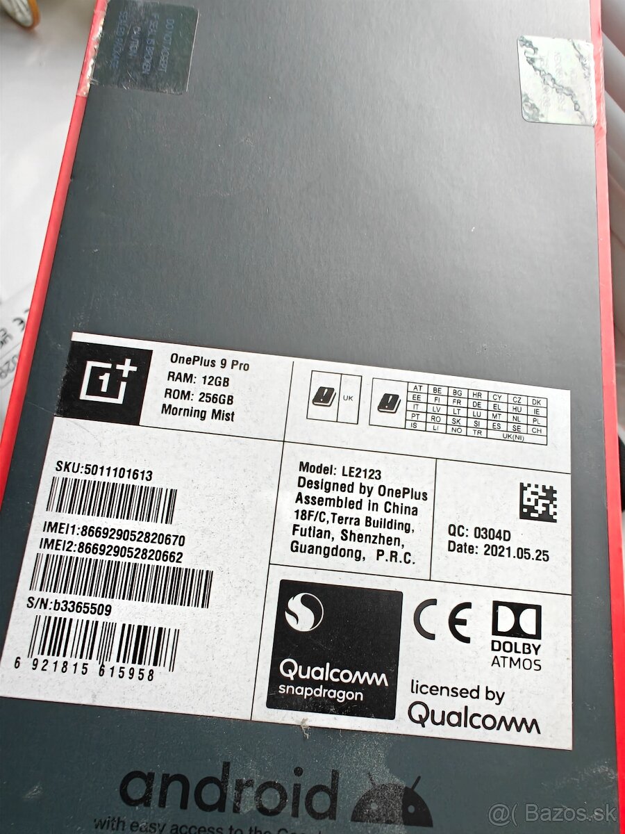 📱 OnePlus 9 Pro 5G – 12GB RAM / 256GB – Morning Mist + orig - 6