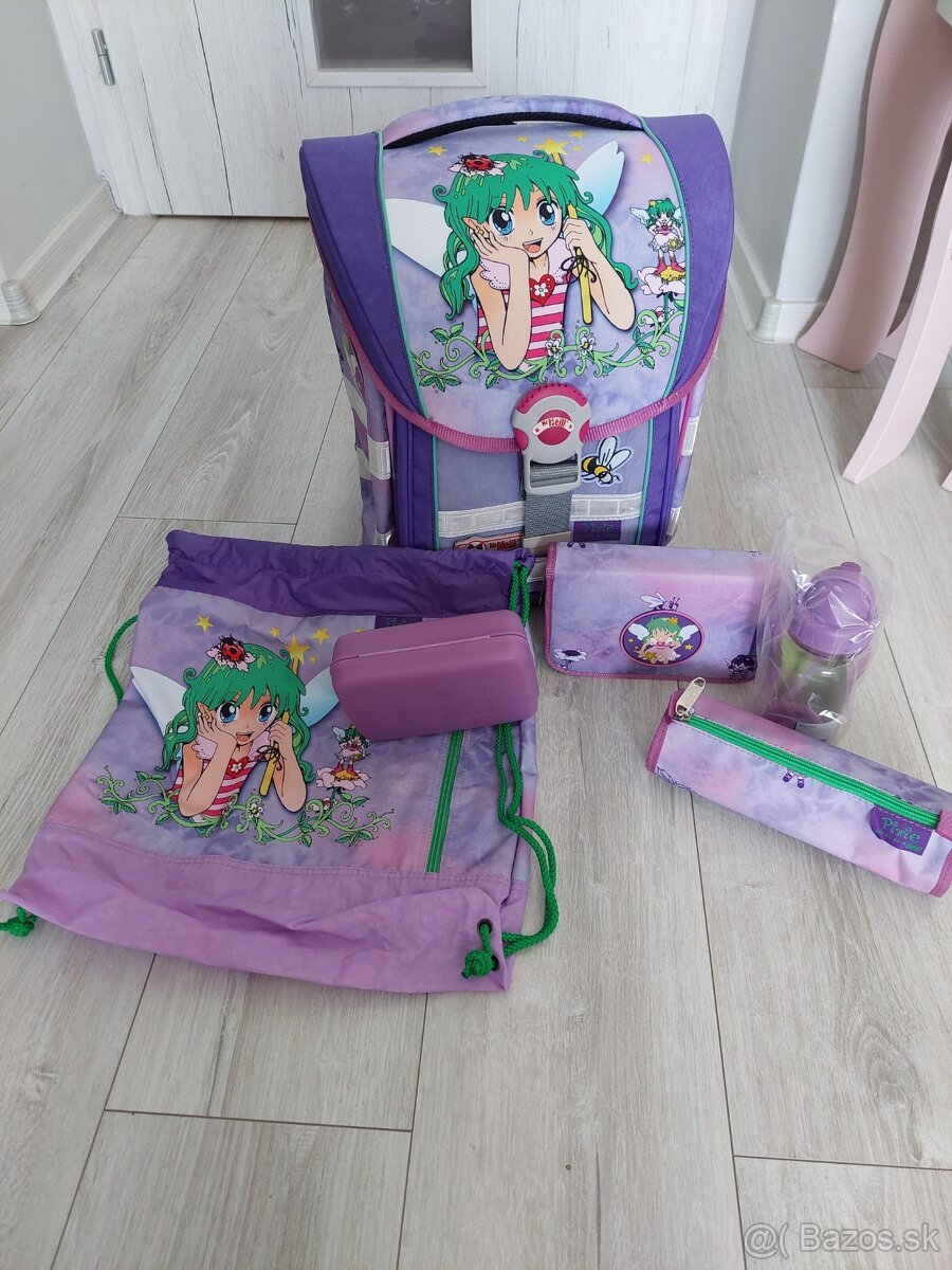 Školská taška (6-dielny set) Mc Neill Ergo Light Pixie - 6