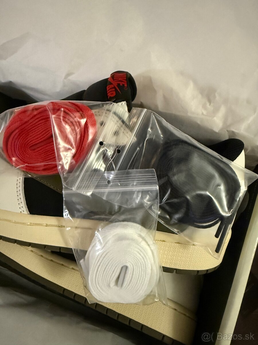 Jordan 1 Low Travis Scott Olive - 6