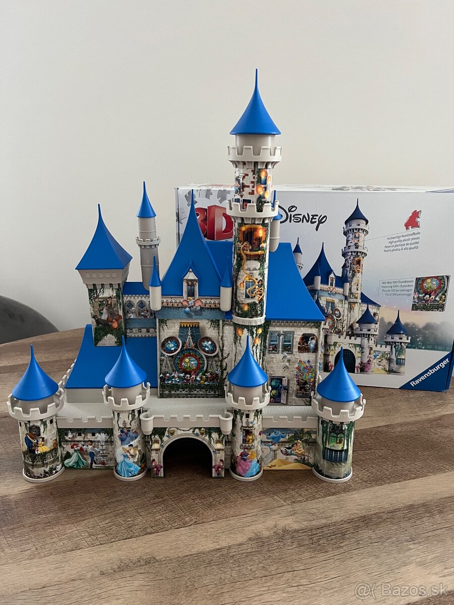 Disney puzzle zámok 3D - 6