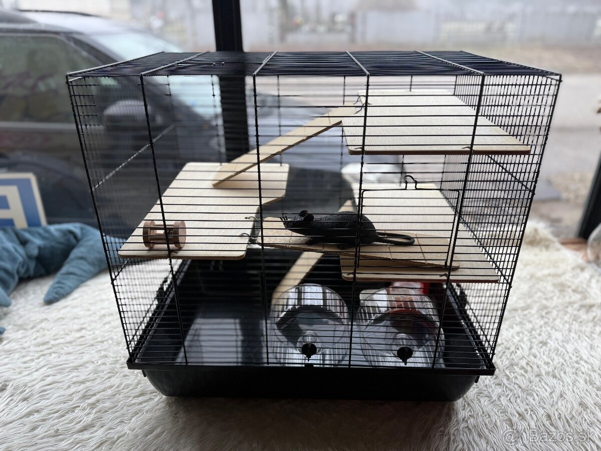 Predám klietku pre potkanov - 6