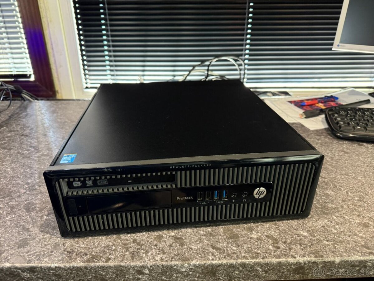 Počítač HP ProDesk 400 G1 SFF i5 / 8GB RAM / SSD+HDD - 6