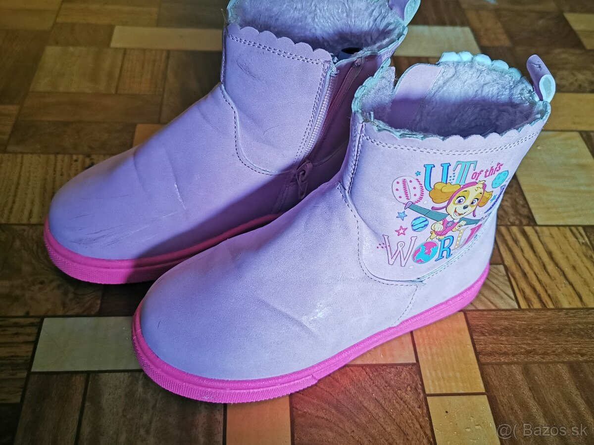 Detské šlapky + Zateplené čižmy + zimné topánky - 6