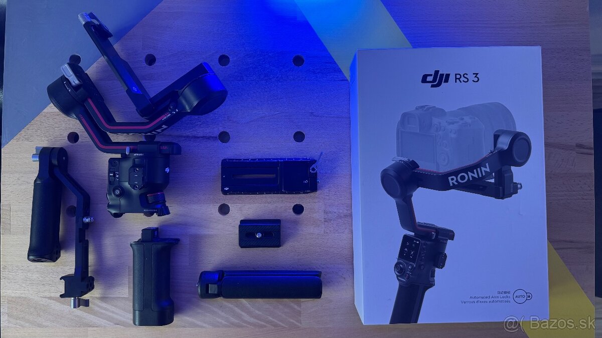 DJI RS 3 + prídavná rukoväť - 6