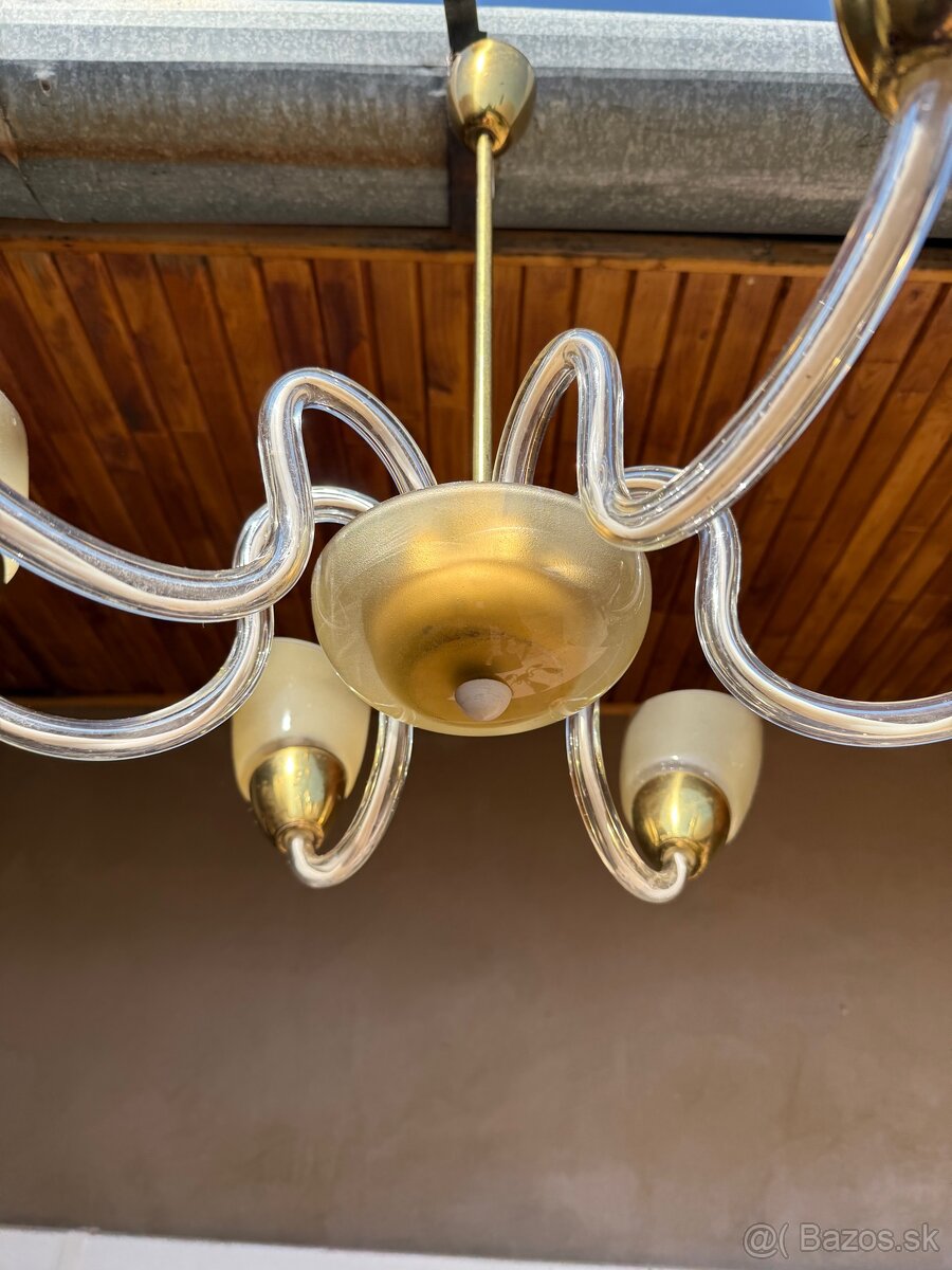 Predam krasny skleneny luster Brusel - 6