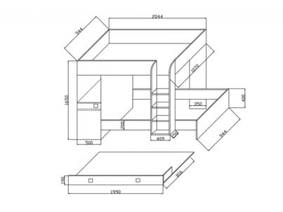 Poschodová postel - 6