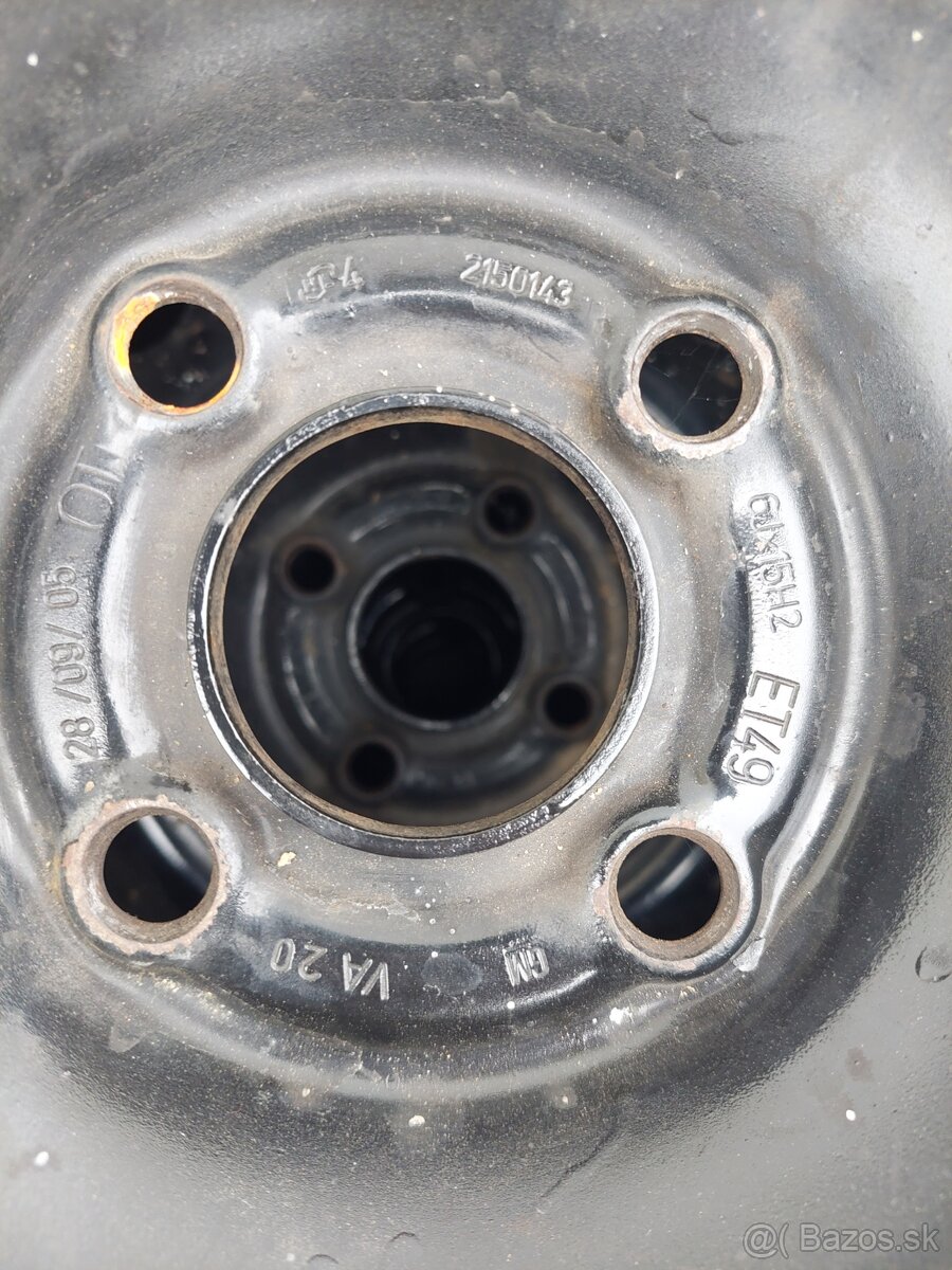 Zimné pneu na diskoch 185/65R15 - 6