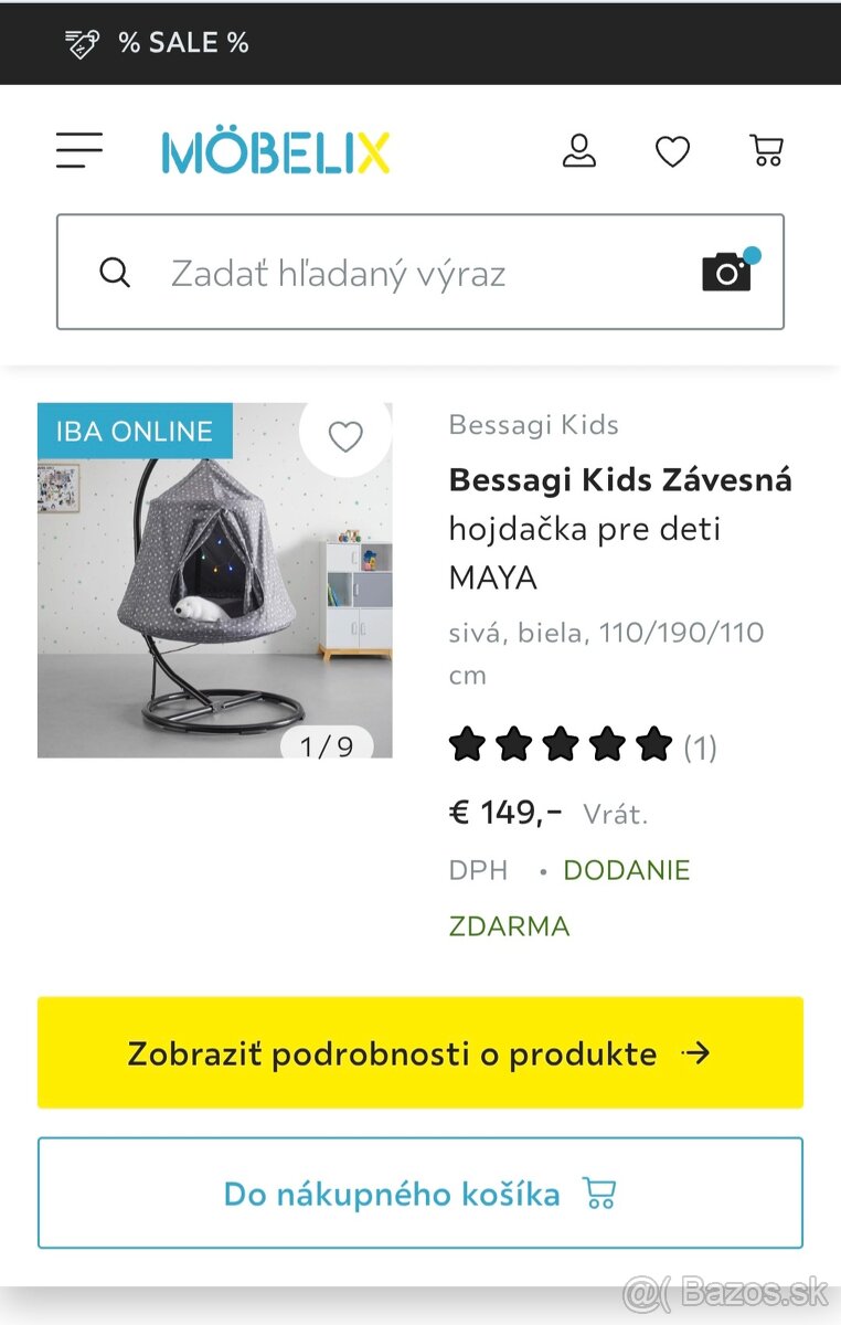 Závesná hojdačka - 6