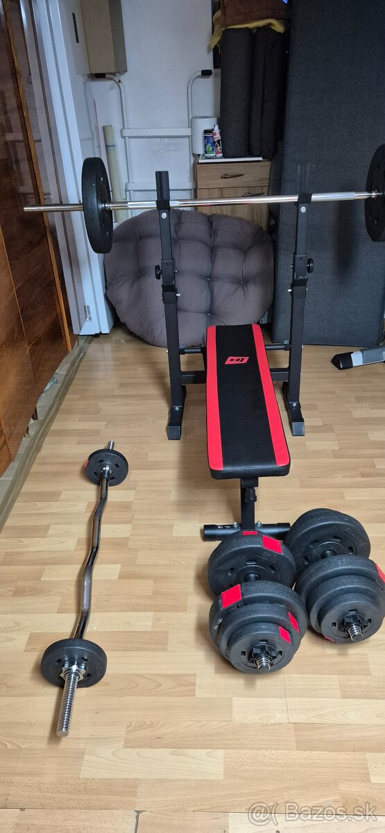 Činky a lavička - 6