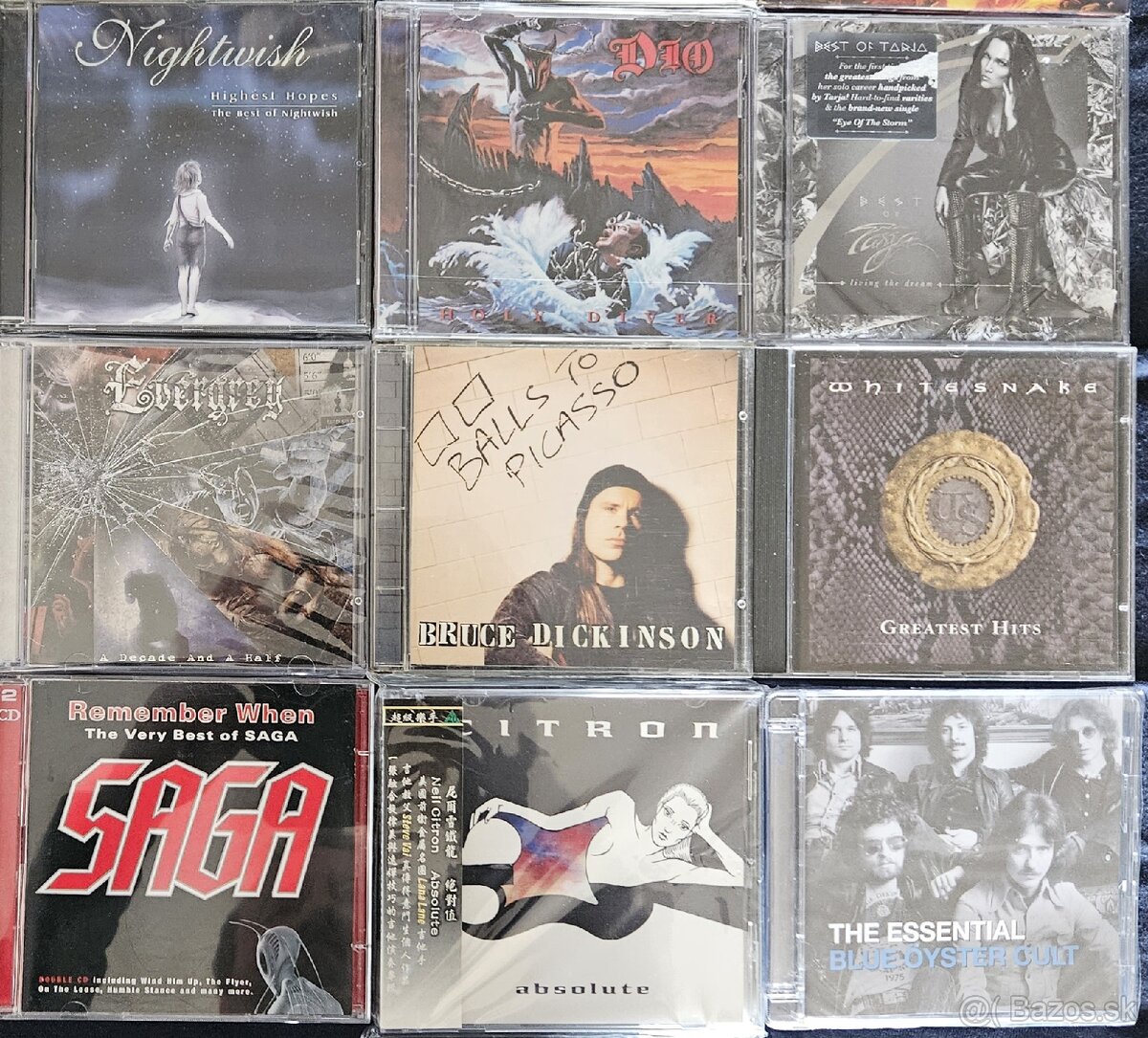 CD predaj: zahr. hard'n'heavy, prog, rock... - 6