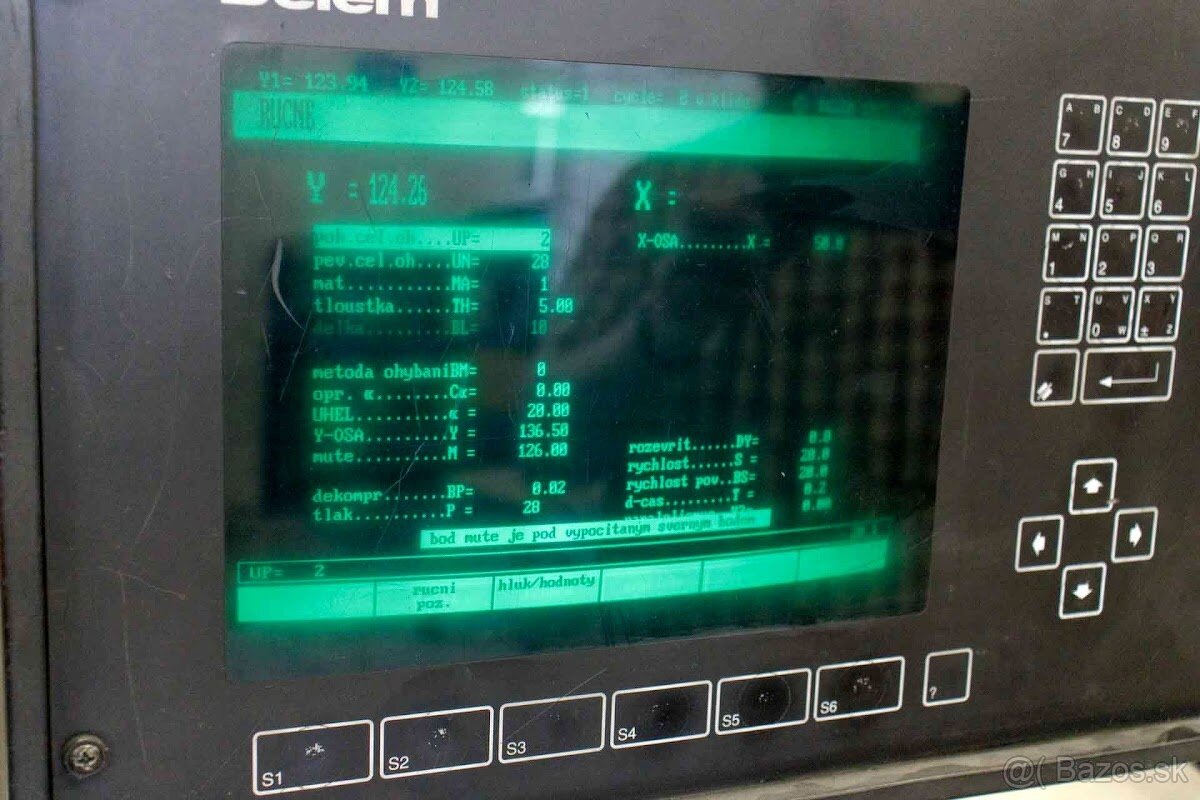 HOL 80/2500 / ohraňovací lis CNC - 6