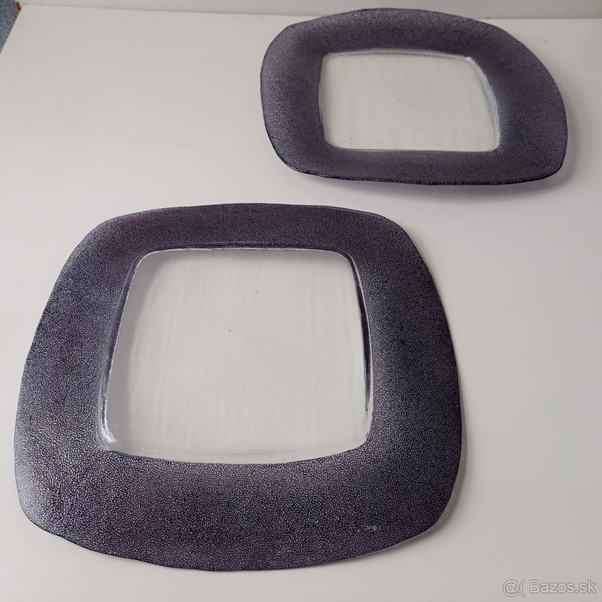 Dva moderné servírovacie taniere 30 cm - 6