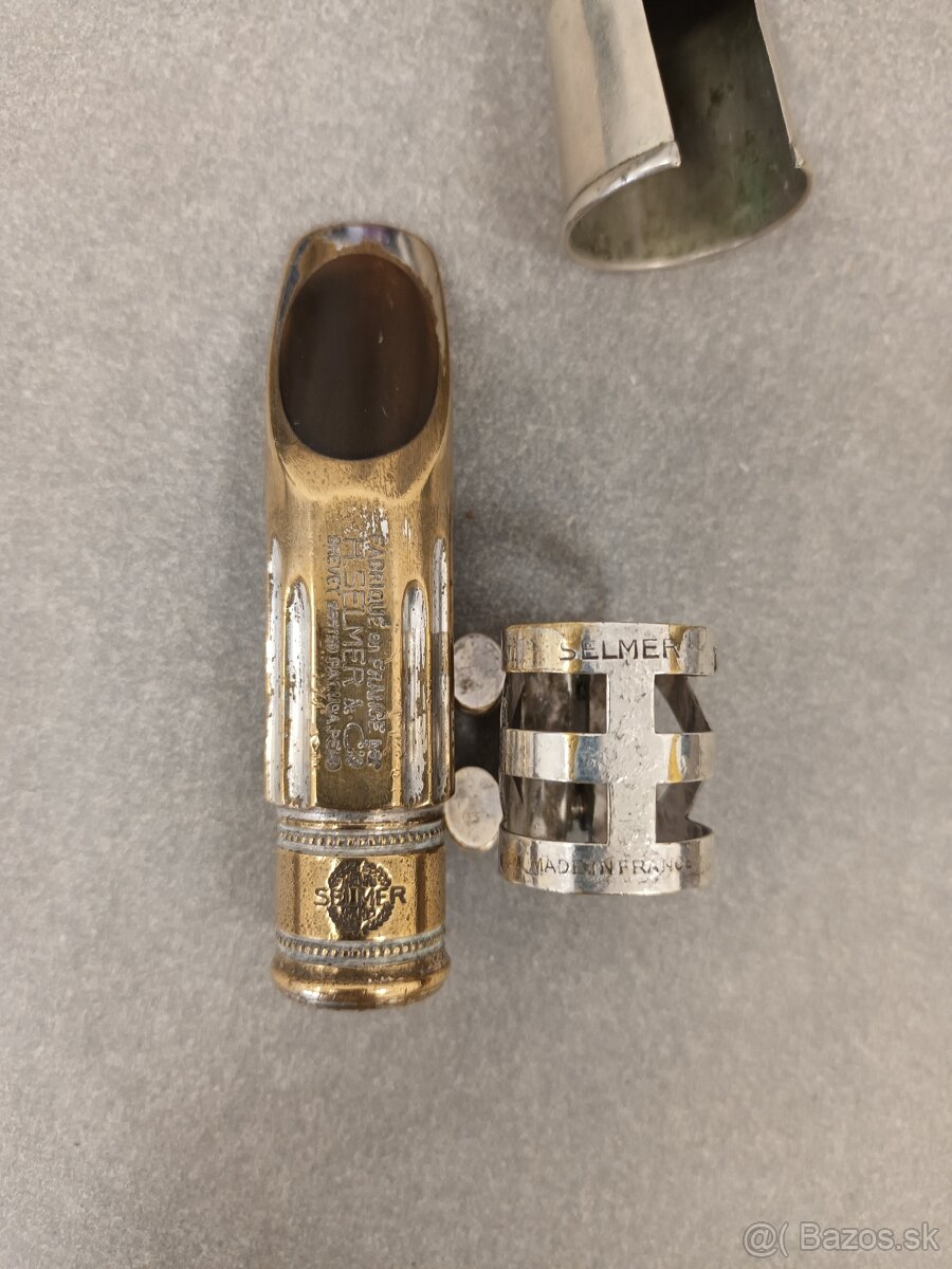 Kovova hubička na alt saxofón SELMER - 6