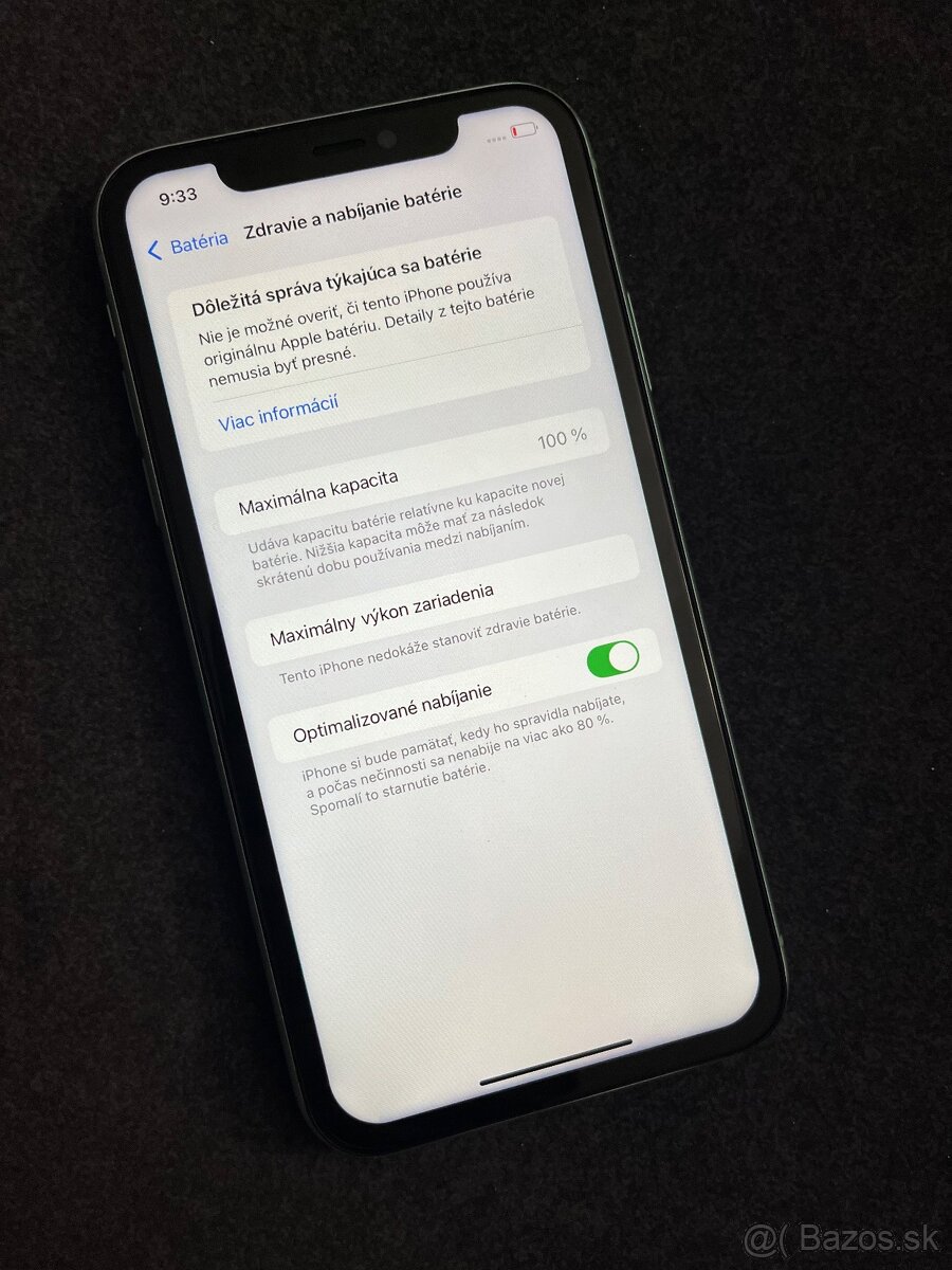 iPhone 11 64GB green - 100% batéria - 6